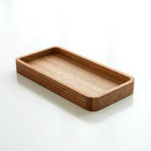 Bandeja de servicio de madera de lujo hecha a mano Bandeja decorativa de madera maciza personalizada para uso doméstico y hotelero Hecho a mano en artesanías Naturales de La India - Product Image 6