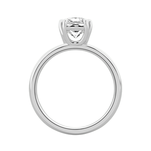 Anillo Serenity Cushion con Diamante Solitario y Aro Dividido, Plata de Ley 925, Oro Vermeil de 14 Quilates, 2.00 Quilates, Diamante Natural, Joyería Fina para Mujer - Product Image 6