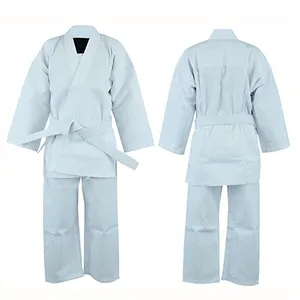 Vente en gros de kimono de jujitsu costumes Bjj Gi uniforme d'arts martiaux Bjj uniforme de karaté couleurs personnalisées taille personnalisée unisexe