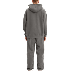 Ensemble survêtement et sweat-shirt sur mesure en gros, design streetwear surdimensionné, molleton de coton de haute qualité pour hommes - Product Image 2