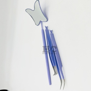 Nuevas pinzas de extensión de pestañas de mariposa, pinzas de extensión de pestañas de alta calidad, pinzas de pestañas, visón de acero inoxidable sostenible - Product Image 5