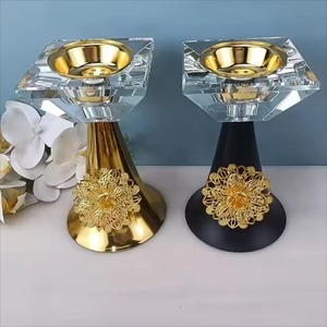 Venta caliente moderno árabe Metal y cristal Bakhoor quemador elegante soporte de incienso para el hogar fragancia Ramadán Eid y decoración diaria - Product Image 5