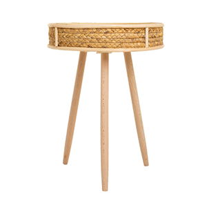 โต๊ะกาแฟหวายน้ำมันหอมระเหย งานฝีมือสุดหรู ดีไซน์ยั่งยืน สวยงามแบบอีโคชิค ทนทาน เรียบง่าย สไตล์โบราณ เหมาะสำหรับห้องนั่งเล่น - Product Image 4