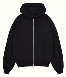 Sudadera con Capucha Extra Grande para Hombre, de Poliéster/Algodón, con Logotipo Personalizado, Hombros Caídos, Doble Cierre, Tejido de Punto Grueso, Ecológica - Product Image 6