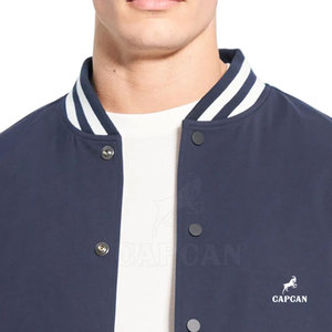 Wholesale Lettermen <b>Jacket</b> for <b>Men</b> Premium Quality Breathable Comfortable High Street Style Wool/Polyester Stand Collar Winter - Product Image 4