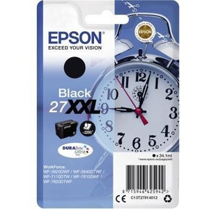 Accesorio Original Epson 27XXL para Cartucho de Tinta Aprox. Tinta negra de 2.200 páginas, 34.1ml para EPSON - Product Image 1