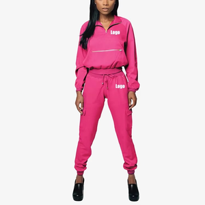 Conjunto de Top y pantalones de enfermería lisos de alta calidad, conjuntos de uniformes médicos de manga corta para hacer ejercicio - Product Image 1