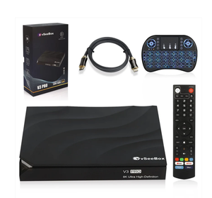 VSeeBox V3 Pro Media Box Bundle avec télécommande à commande vocale, neuf, original, en vente - Product Image 1