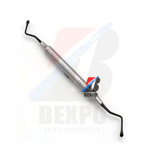 Lucas 3,5mm Periodontal Manual Dental Instrumento quirúrgico Cuchara Forma Acero Hueso Cureta - Product Image 3