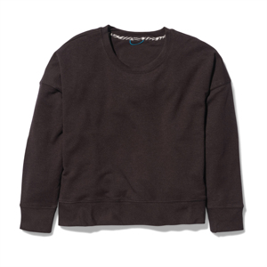 Sweatshirts longs en coton uni pour femmes Sweat unisexe à épaules tombantes Sweat-shirt personnalisé pour femmes Sweat-shirt ras du cou pour femmes - Product Image 5