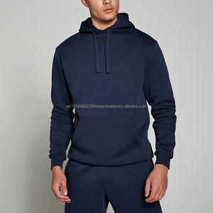 Conjunto Deportivo Informal de Algodón con Logotipo Personalizado, Sudadera con Capucha y Pantalones Deportivos para Hombre - Product Image 2