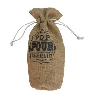 Wholesale Extra <b>Large</b> Linen Craft <b>Drawstring</b> <b>Bags</b> Customized Jute Pouch Gift Treat <b>Bags</b> Reusable Burlap <b>Drawstring</b> Wine <b>Bag</b> - Product Image 4