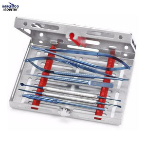 Kit de chirurgie parodontale personnalisé de marque, technologie EMS dentaire, acier inoxydable, poudre écologique, modèle HI-1433 Pearson Dental - Product Image 1