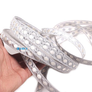 Alta calidad hecho a mano francés encaje trenza OEM uniformes alambre cinta encaje para zapatos trenzas de moda - Product Image 6