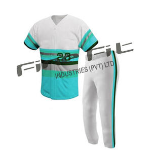 Ensemble d'uniformes de baseball respirants pour hommes sur mesure maillot et pantalon d'équipe pour les tournois et l'entraînement des clubs de baseball - Product Image 3