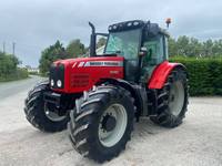 Tracteur à roues Massey Ferguson 6480 de 2007, 80 CV, avec pompe à engrenages et roulement moteur, à vendre