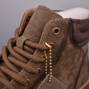 Bottes de montagne pour hommes, pour haute altitude et usage intensif, bottes de randonnée en cuir isolées pour la neige et la marche sur glace - Product Image 6