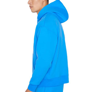Sweat à capuche pour homme en coton 100% de haute qualité, coupe régulière, hiver, avec impression numérique, fabrication directe en usine - Product Image 3