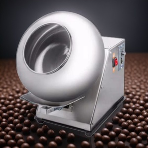 Machine à popcorn miniature en acier inoxydable 304 pour <span class=keywords><strong>la</strong></span> fabrication de dragées au chocolat, de noix caramélisées et de bonbons enrobés de chocolat, vente pour <span class=keywords><strong>la</strong></span> maison - Product Image 1