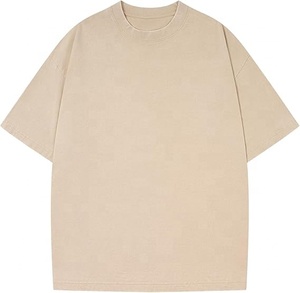 Camiseta Urbana Personalizada con Logotipo para Hombre, Estilo Desgastado, Corte Holgado, Logotipo Bordado, 100% Algodón de Punto, Manga Larga - Product Image 2