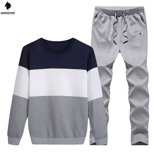 ชุดกันหนาวแบบมีฮู้ดสำหรับผู้ชาย, ชุดกันหนาวกางเกงเอวแบนทำจากผ้าขนสัตว์นีโอพรีนยืดหยุ่นได้5มม. - Product Image 1