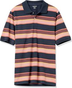 Polo classique à manches courtes en coton mélangé doux pour homme, haut respirant, tenue décontractée d'été pour homme - Product Image 1
