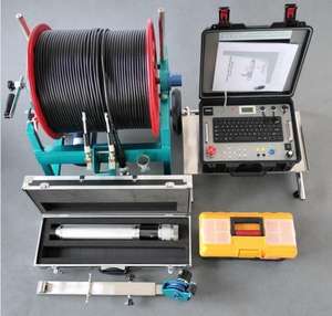 Cámara de inspección subacuática para pozos profundos de 100m con DVR, cámara para pozos de agua y sondeos - Product Image 1