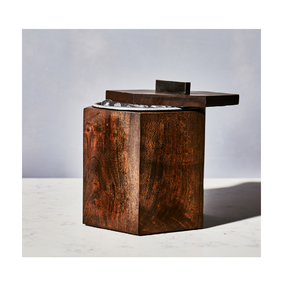 Fabricación al por mayor cubo de hielo de madera admirable diseño artesanía cubo de hielo enfriador uso más vendido - Product Image 5