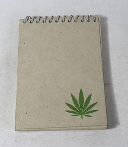 Carnet à spirale à couverture souple, couleur ivoire, 70 g/m², en fibre de chanvre 100 %, sans bois, sans acide, pour étudiants, vente en gros - Product Image 2