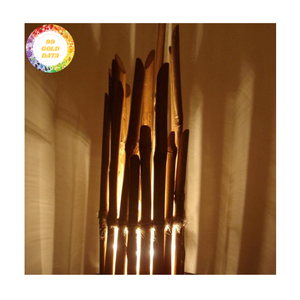 โคมไฟไม้ไผ่สานติดเพดานสำหรับตกแต่งห้องนั่งเล่นสร้างบรรยากาศในเวียดนาม - Product Image 5