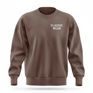 Pull à col rond tendance de la rue, design tricoté personnalisé, sweat-shirt de créateur, ensemble de survêtement, motif argyle d'automne, vente en gros - Product Image 1