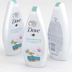 Gel de Ducha Herbal Orgánico Dove 100% - Limpieza Profunda - Jabón Líquido Corporal Dove 1L - Jabón Líquido Corporal Dove Sensitive 200 ml para Piel Sensible - Product Image 2