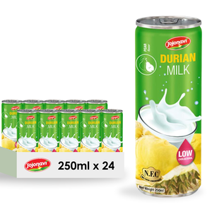 JOJONAVI Lait de Durian NFC avec Poire 250ml Fabricant Grossiste Fournisseur Marque Privée OEM ODM ISO HALAL KOSHER - Product Image 1