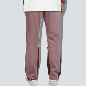 Pantalones acampanados informales de diseño de moda para hombre Pantalones acampanados de talla grande personalizados de alta calidad para hombre - Product Image 3