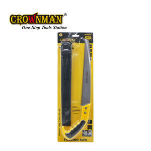 Herramientas <span class=keywords><strong>de</strong></span> jardín CROWNMAN, Gancho Doble <span class=keywords><strong>de</strong></span> alta dureza, <span class=keywords><strong>sierra</strong></span> <span class=keywords><strong>de</strong></span> poda duradera afilada <span class=keywords><strong>de</strong></span> 3 lados, 65Mn Balde, <span class=keywords><strong>sierra</strong></span> curva <span class=keywords><strong>de</strong></span> madera manual <span class=keywords><strong>de</strong></span> 300mm - Product Image 6