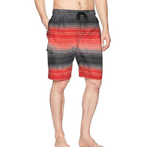 ชุดว่ายน้ำแฟชั่นสำหรับผู้ชายใส่สบายระบายอากาศได้ดีวัสดุสายรัดเอวปรับขนาดได้กระเป๋าที่สะดวกสบายมีรูปแบบสีทึบ - Product Image 6