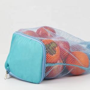 Bolsa de Red de Poliéster - Ecológica, Portátil, Lavable, Reciclable, Tamaño Personalizable - Product Image 2