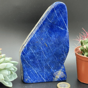 Pierre de guérison sculptée en cristal de forme libre Lapis Lazuli poli naturel en gros pour la décoration intérieure méditation Reiki équilibrage énergétique - Product Image 2