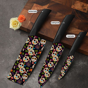 Couteaux de chef en céramique de haute qualité, 3 pièces, tranchants, ambidextres, compatibles lave-vaisselle, plastique de qualité supérieure, livraison gratuite, stock d'usine - Product Image 4