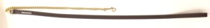 Cuerda de Cuero Resistente para Caballos, Cadena de Metal con Incrustaciones de Diamantes de Imitación Brillantes, Mango Duradero para Exhibición Ecuestre - Product Image 5