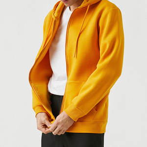 Sudadera con Capucha y Cremallera para Hombre, Tejido de Felpa de Algodón Grueso, Calidad Comercial, Fabricación de Ropa Personalizada para Pedidos de Exportación al Por Mayor - Product Image 2