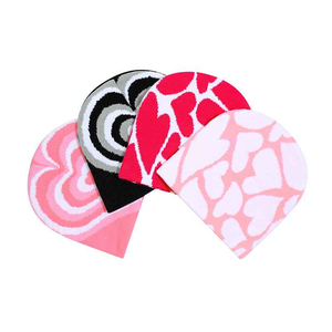 Gorro de punto cálido personalizado al por mayor para hombres y mujeres, gorro de calavera de invierno con logotipo personalizado, ropa de calle - Product Image 5