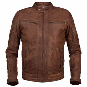 Nouvelle arrivée Veste en cuir tendance de haute qualité pour hommes Veste en cuir Pu pour le vélo, longue durée et de bonne qualité - Product Image 6