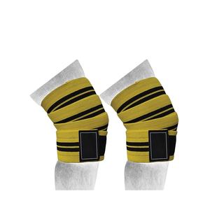 Adjustable Weightlifting <b>Knee</b> Support Best Fitness Gym <b>Knee</b> <b>Wrap</b> Protection Bandage <b>Wraps</b> for Pain Relief Customizable Logo - Product Image 1