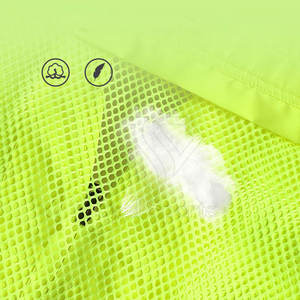 Chaleco DE SEGURIDAD reflectante ligero de alta visibilidad para adultos de alta calidad personalizado con logotipo - Product Image 5