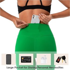 Leggings de Mujer con Logotipo de Diseño Personalizado, Muy Solicitados, Spandex/Poliéster, Cintura Alta, Tejido Transpirable, Invierno, Casual, Gimnasio, Yoga, Color Sólido - Product Image 4