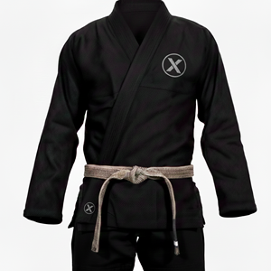 ชุดเทรนนิ่งเทควันโดยูนิเซ็กซ์ใส่สบายพร้อมซับในโพลีเอสเตอร์งานตามสั่ง - Product Image 1