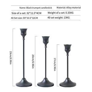 Support à bougie pour la décoration de la maison, élégant porte-bougie en métal, parfait pour rehausser la chambre à coucher, le salon et la salle à manger - Product Image 4