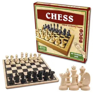 Шахматный деревянный Шахматный набор, долговечный, произведенный в Турции, гарантия качества, высокое качество и долговечность