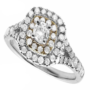 Elegant Classic Style Moissanite Round Diamond Studded In S925 Sterling Silver <b>Iced</b> Out Luxury Hip Hop Wedding <b>Ring</b> - Product Image 3